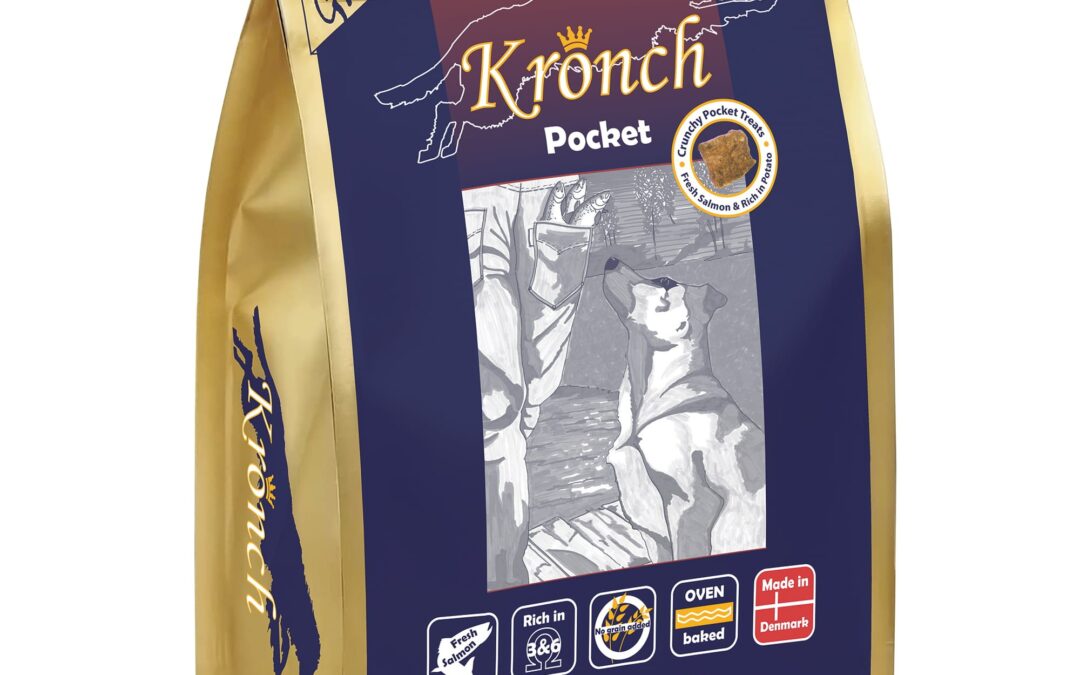 Kronch: przysmak dla psa LAKSE POCKET 600 G OMEGA 3 I 6 ŁOSOŚ