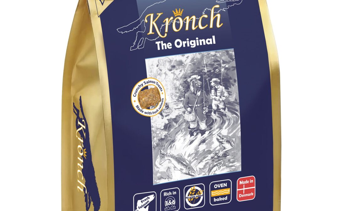 Kronch: przysmak dla psa LAKSE ORIGINAL 600 GRAM 100% ŁOSOŚ