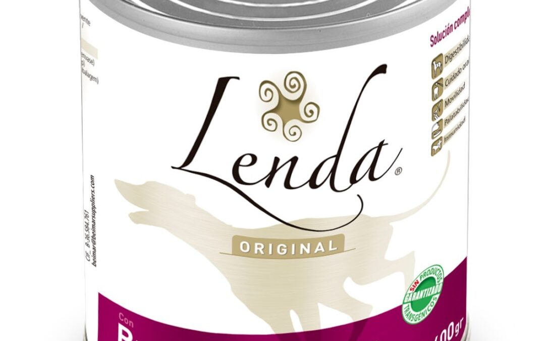 Lenda: karma mokra dla psa WOŁOWINA Z GROSZKIEM 400 GRAM