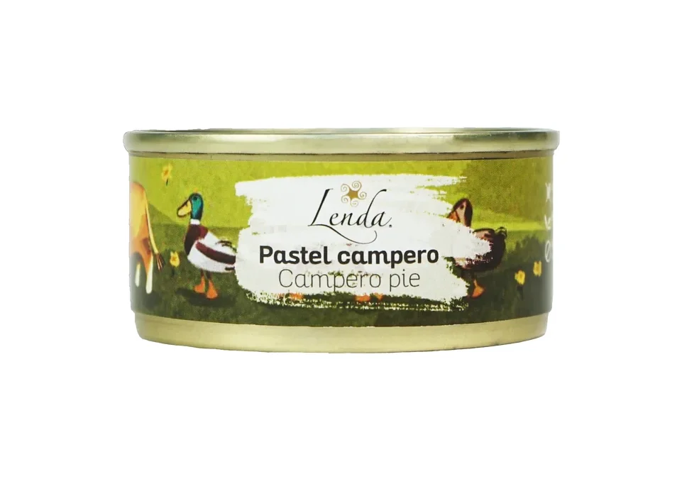 Lenda: karma mokra dla kota KACZKA I CIELĘCINA DLA KOTÓW PUSZKA 70G