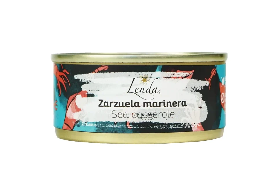 Lenda: karma mokra dla kota TUŃCZYK I KALMARY DLA KOTÓW PUSZKA 70G