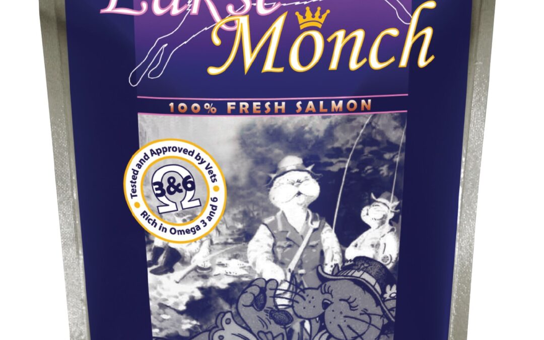 Kronch: przysmak dla kota LAKSE MONCH 175 G OMEGA 3 I 6 ŁOSOŚ