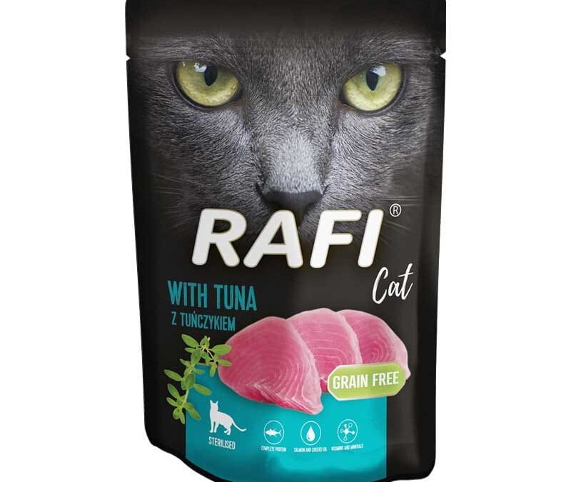 Rafi: karma mokra dla kota CAT ADULT Z TUŃCZYKIEM 100 G SASZETKA